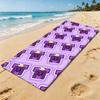 Game Towel A-Adventure For S-Super Outdoor B-Bear Camping Beach Towel Super Absorbent Quick-Drying Summer Towel