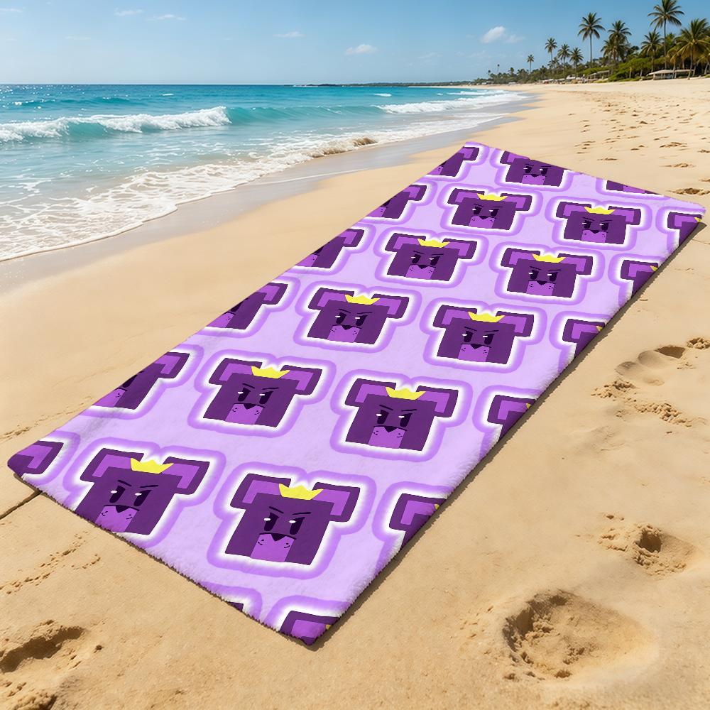 Game Towel A-Adventure For S-Super Outdoor B-Bear Camping Beach Towel Super Absorbent Quick-Drying Summer Towel