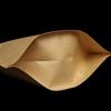 Kraft Paper Window Self Sealing Self Standing Bag Thickened Frosted Tea Bag Dried Fruit Snacks Moisture-proof Sealed Pocket Multiple Sizes Available