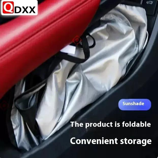 Windshield Sun Shade for Huawei AITO M7 - 2024 Sunshade Sun Visor Protector Foldable Blocks UV Rays Keep Your Car Cooler