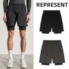 Quick-Dry Sporty Compression Shorts for Running and Training