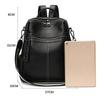 Zency 100% Genuine Leather Backpack For Women