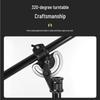 8Meking Dual-Use Aluminum Tripod for Photography, Studio Lighting & Live Streaming