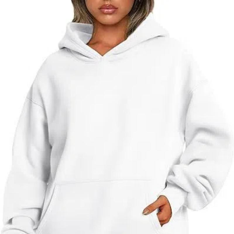 Women's Oversized Casual Hoodie Sweatshirt with Front Pocket - Cozy and Stylish Pullover Hoodies Fleece Swe