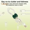 10/20Pcs Cable Organizer Clip Earphone Charging Date Power Cord Management Storage Buckle Portable Travel Home Desk Wire Holder Keeper