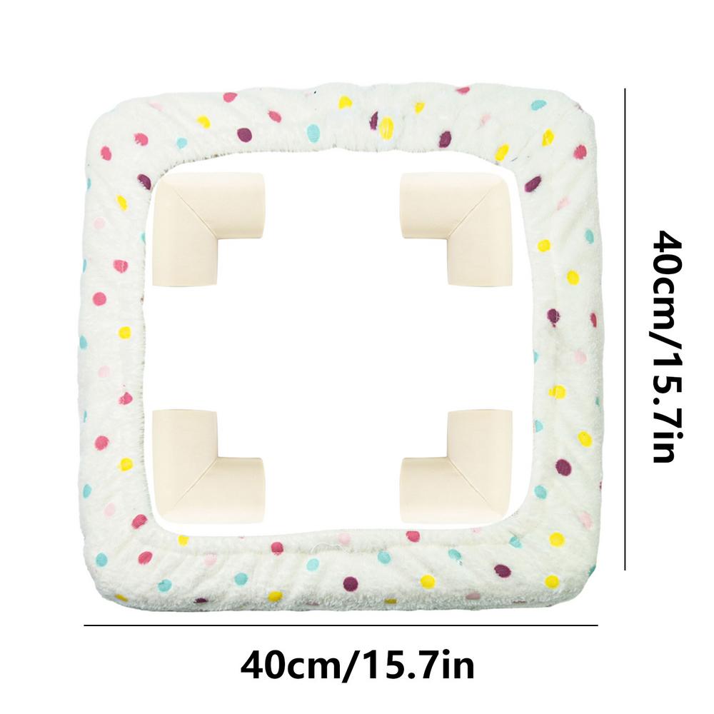 Gripper Strip Frame Cover Flannel Cover For Tufting Frame Embroidery Hoop Cover With 4 Foam Anti-Collision Corners For Knitting