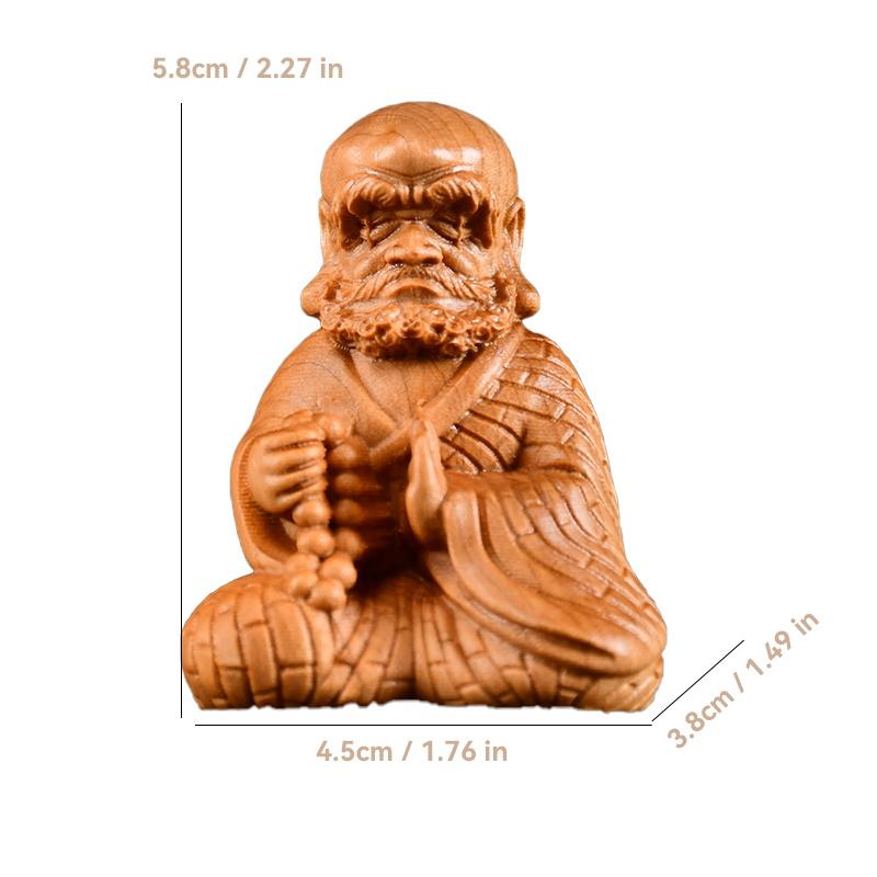 

резьба по дереву скульптуры и фигурки Шакиамуни Дамо - буддийские фигуры украшение и аксессуары для дома, комнаты, стола