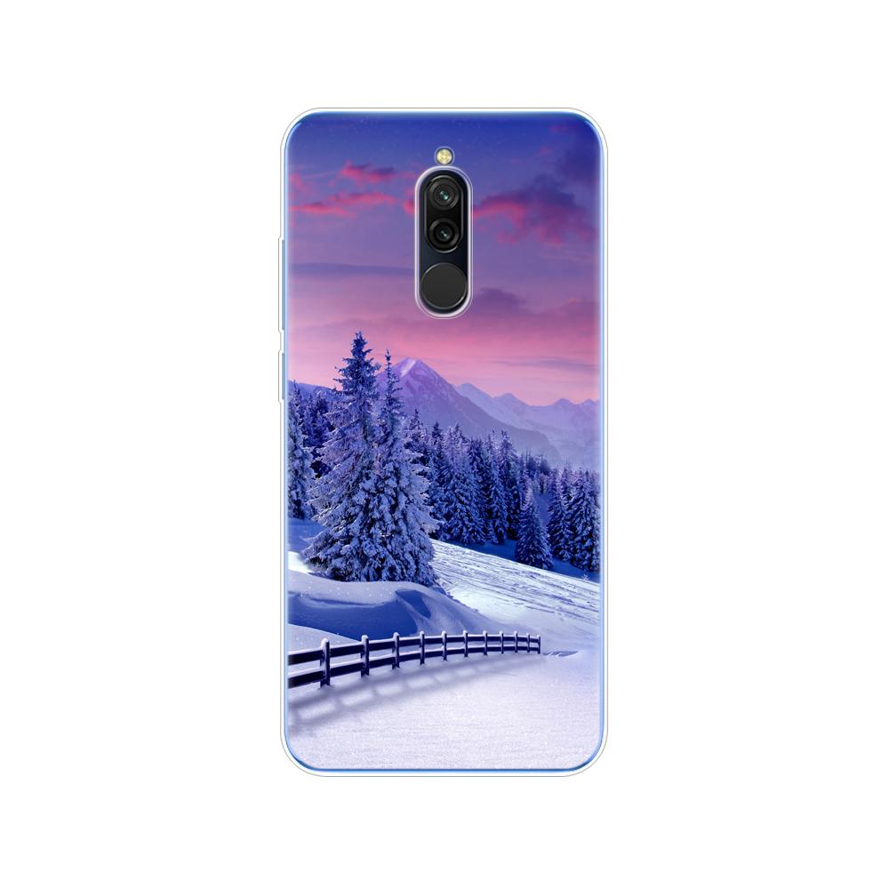 

Чехол для redmi 8a 8, чехол для redmi note 8 9 PRO 8T 9S, чехол для xiaomi mi ПРИМЕЧАНИЕ 10 PRO 9 lite POCO F2 Pro, кошка, собака, медведь, олень, зима redmi NOTE 8