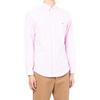 Polo Ralph Lauren Ss22 Logo Embroidered Striped Button-Up Long Sleeve Shirt Men Shirts Pink 710829448-002