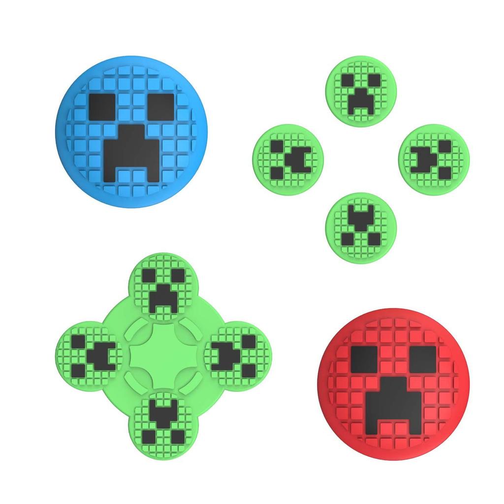 Silicone Protective Button Stickers for Switch, Lite, Joy-Con, and OLED