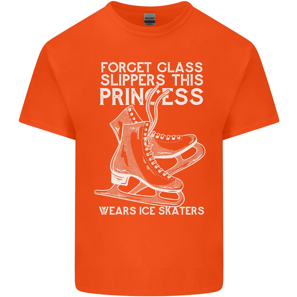 Funny This Princess Wears Ice Skates Skater Unisexs Light Cotton TShirt