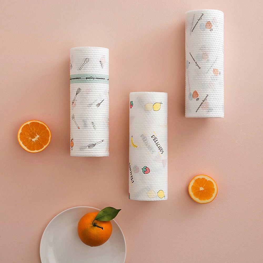 1 Rolle Wasserölabsorbierendes Ölabweisendes Tuch Saugfähiges Handtuch Einwegputzlappen Neues Küchenpapier