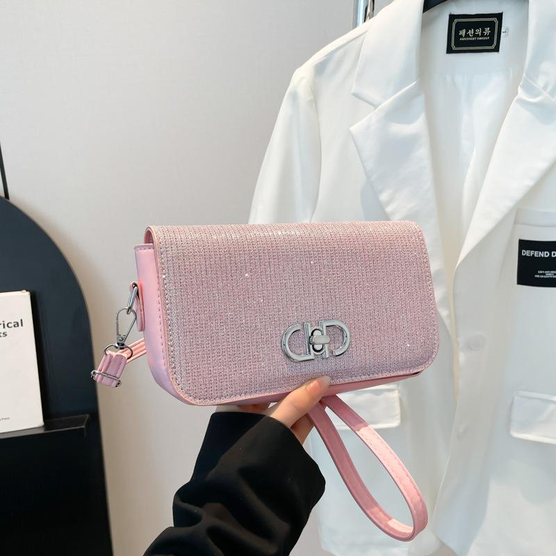 Niche Popular Solid Color Light Luxury Underarm Bag New Trend Fashion Beautiful Single Shoulder Messenger Bag Women