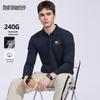 Mark Fairwhale Men's Commuter Heavyweight Long Sleeve Polo Shirt
