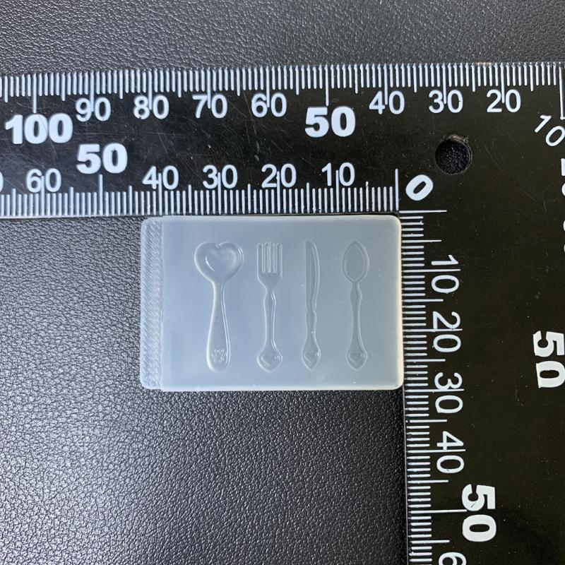 Multipurpose Essential Mold For Making Realistic Spoon And Fork Resin Crafts Mould Creative Gifts or Decorations