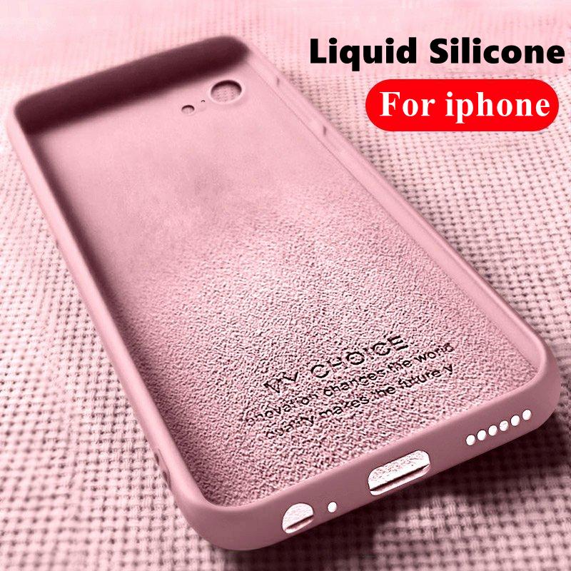 

Для iPhone SE 2022 Чехол для iPhone SE 2022 SE 13 12 11 Чехол Coque Funda Мягкий оригинальный жидкий силиконовый бампер для iPhone SE