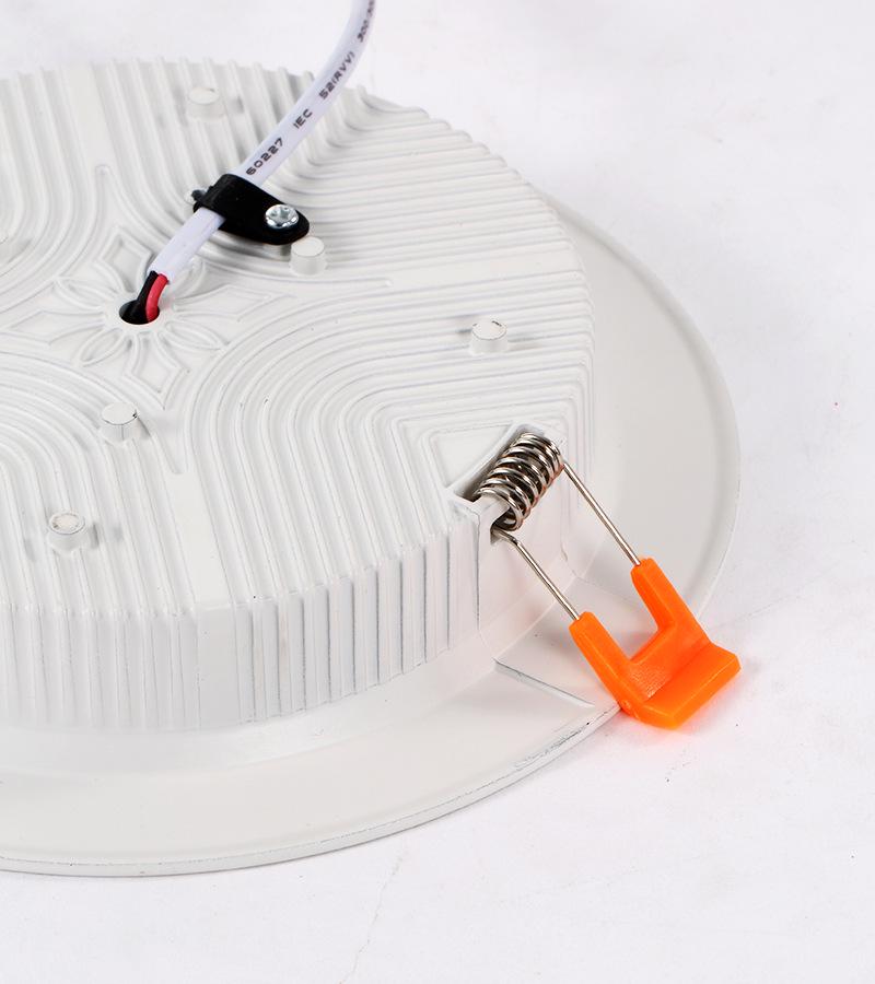 ספוט תקרה שקוע LED 12W תלת-צבעי ניתן לעמעום - סופר בהיר 6 אינץ'