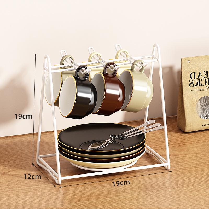 

Подставка для кружек, кухонный органайзер белый