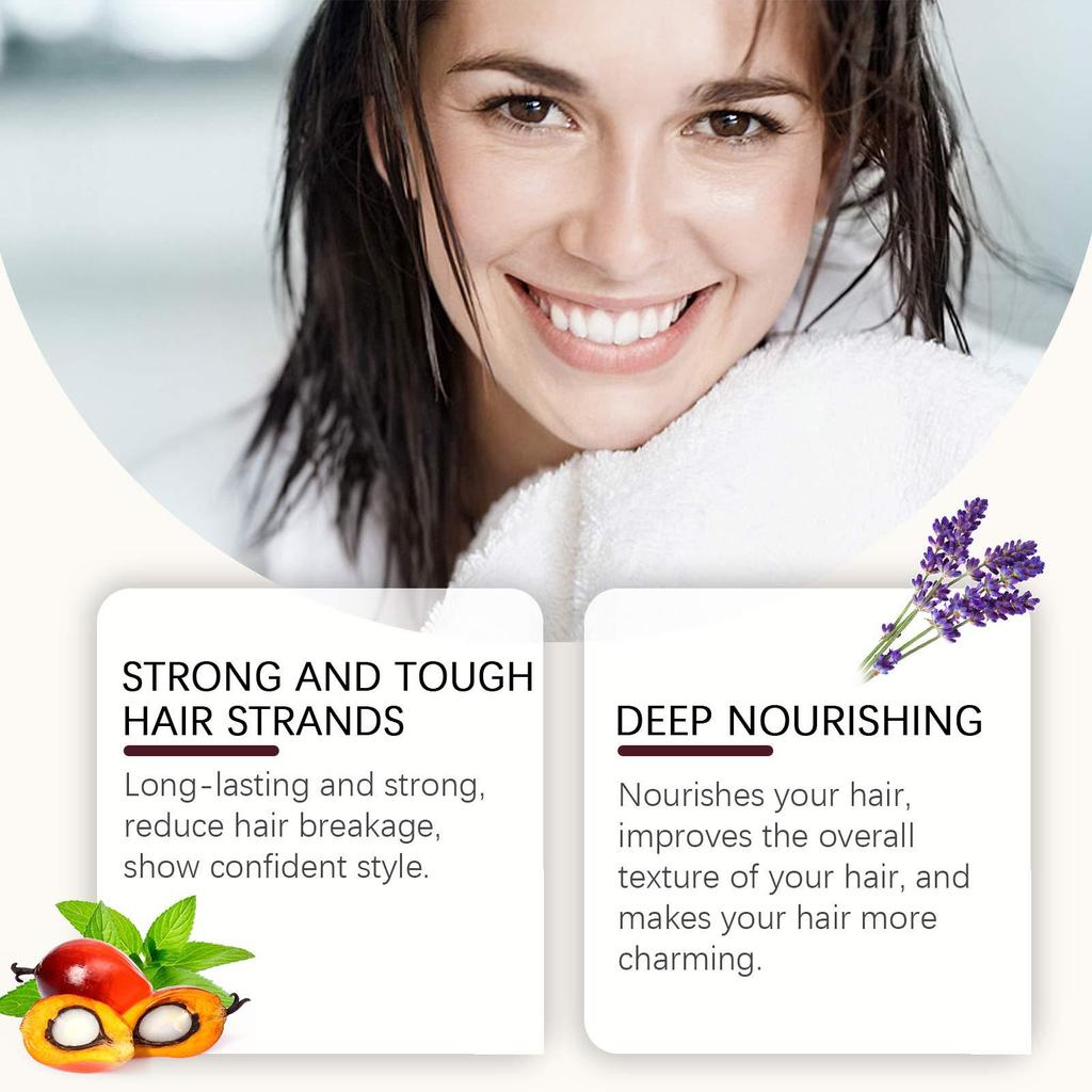 EELHOE Batana Oil Volumizing Conditioning Set Repair Hair Frizz Nourish Hair Smooth Hair Care