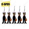 Halloween Hanging Pendant Decor Pumpkin Black Cat Ghost Skull Ornament for Party Day of the Dead Halloween Decoration for Home