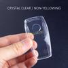 2x Black/Clear Transparent Car Key Fob Case Cover For Mercedes Benz A C E S G Class GLC CLE CLA GLB GLS W177 W205 W463 C253 V167