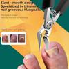 Slanted Pointed Pipe Bend Nail Clipper Anti-Splash Ingrown Portable High Quality Eagle Beak Oblique Toenail Fingernail Trimmer