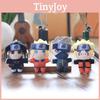 Short Plush Naruto Stuffed Doll Keychain Sasuke Kakashi Character For Fans Decor