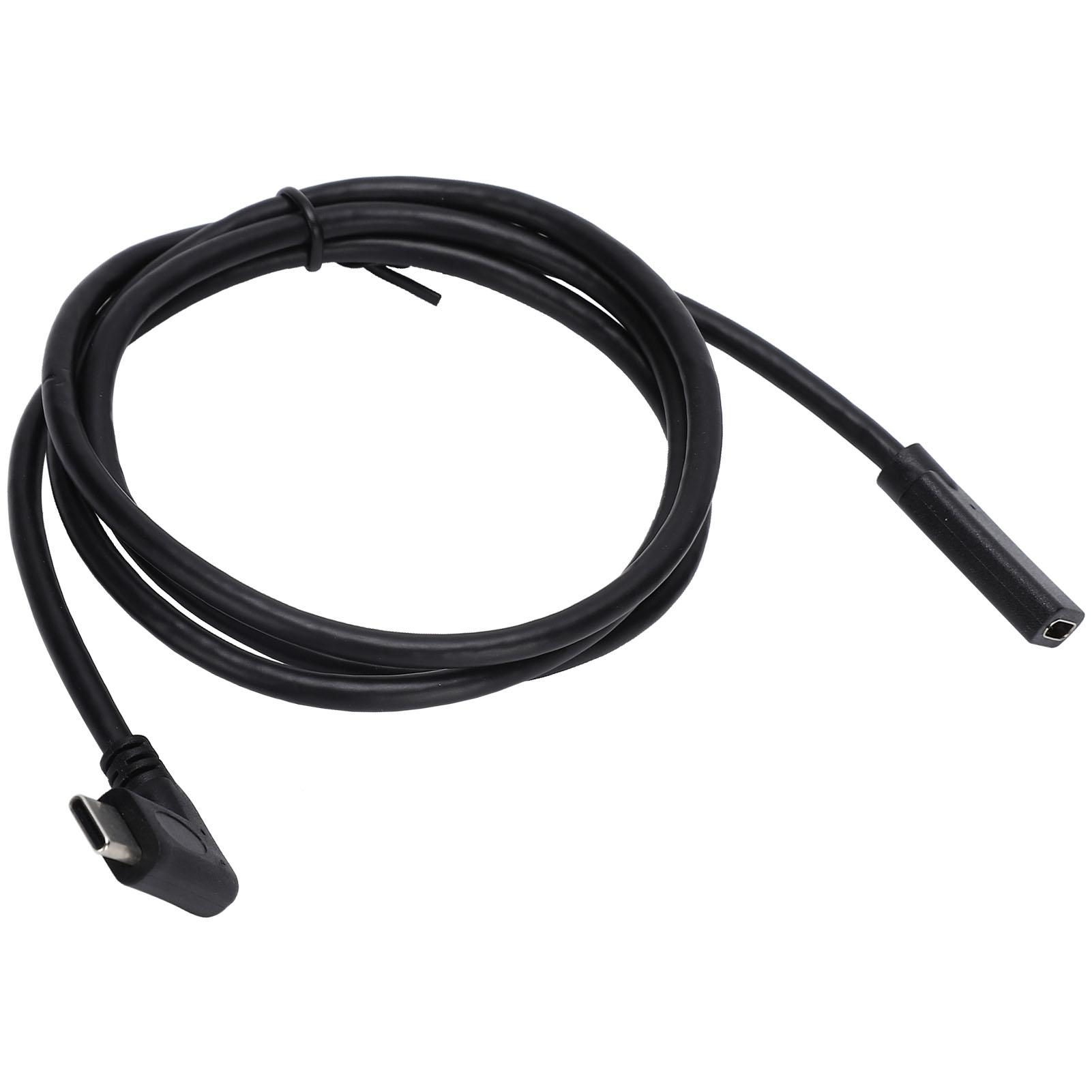 

Портативный черный ПВХ удлинительный кабель USB3.1 TypeC папа-мама для аудио-видео