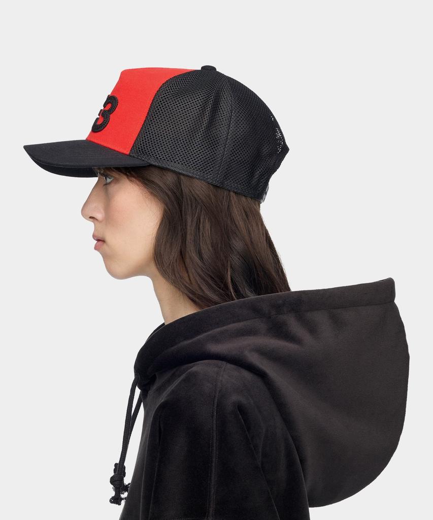 Waisseuli (O) Cappellino da camionista Rosso Y-3 Cappellino da camionista Scarlatto