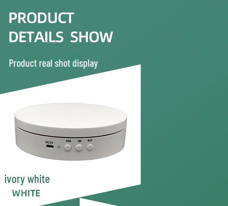 Adjustable Smart Electric Display Turntable for Live Streaming and Shooting