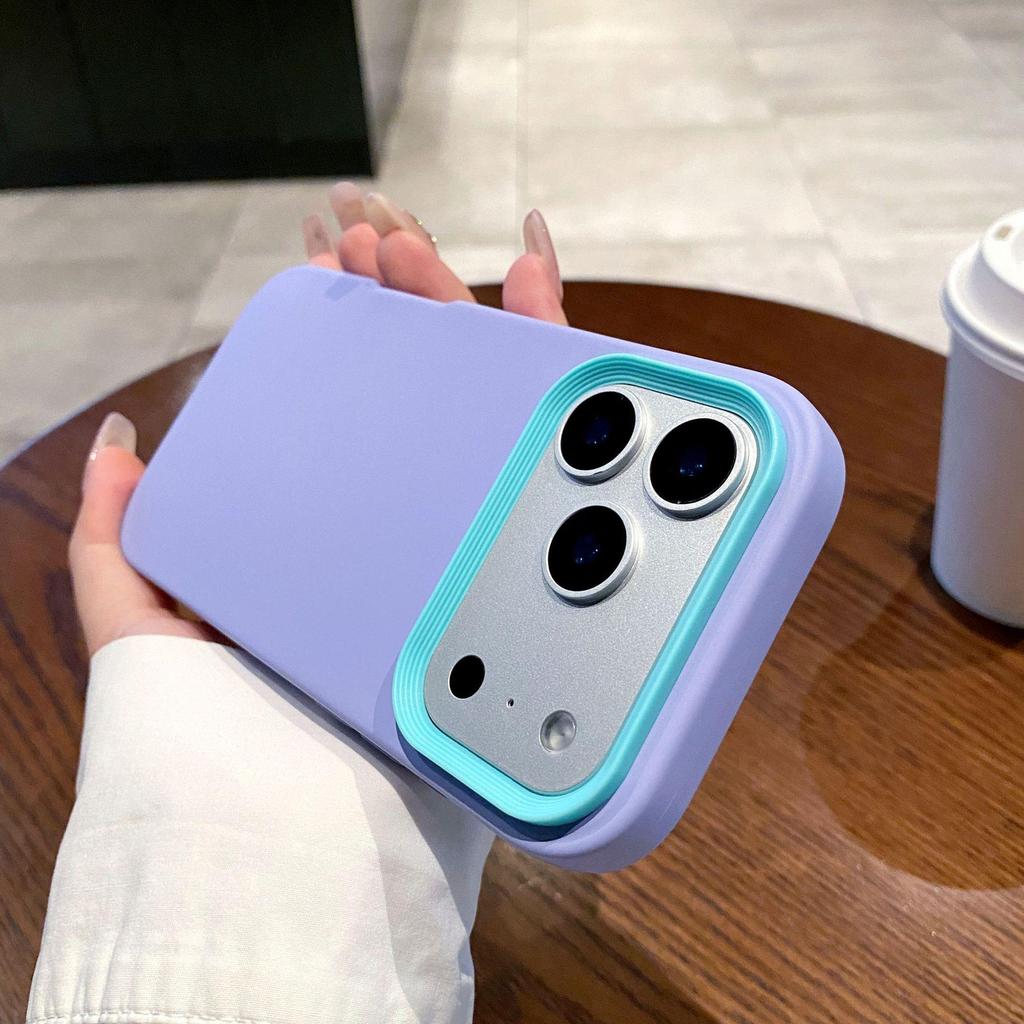 3v1 pouzdro z tekutého silikonu odolné proti pádu pro iPhone 17 Pro Max, pocit kůže, modely 14/15/16 Pro.