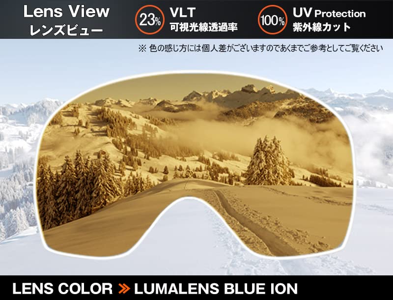 DRAGON RVX MAG OTG Snow Japan Asian Sizes Goggles, Fit, LUMALENS, Ski/Snowboard, Fit, 22-23 [Used]