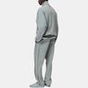 Fear of God Essentials Modern Track Jacket With Piping Concrete Heather/Black Men Outerwear Grey 202SP256895F