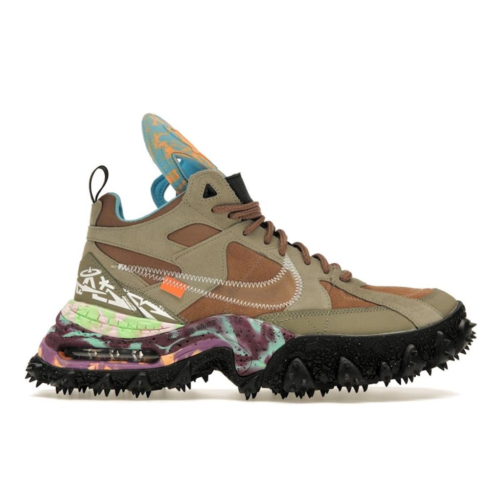 Off-White x Nike Air Terra Forma Archaeo Brown Sneakers Unisex Czarne Przezroczyste DQ1615-200