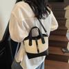 Pendler-Mode Handtrage Damenhandtasche neue trendige Frühling- und Sommer-Freizeit große Kapazität Umhängetasche einfarbige Tragetasche Freizeit