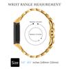 7 Beads Stainless Steel Breathable Replacement Wrist Strap Watch Band for Fitbit Charge 6/5