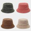 Vintage Denim Fisherman Hat With Wide Brim For Sun Protection And Casual Style