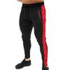 Herren-Hose mit elastischem Band, schmale Passform, Fleece-Hose, lässige, dünne Jogginghose