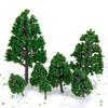 OrgMemory Model Trees for Miniature 29 Trees HO Gauge Railway Architectural Miniature Diorama Gardens, Dioramas, etc. (4-16 cm) Model, Landscape,