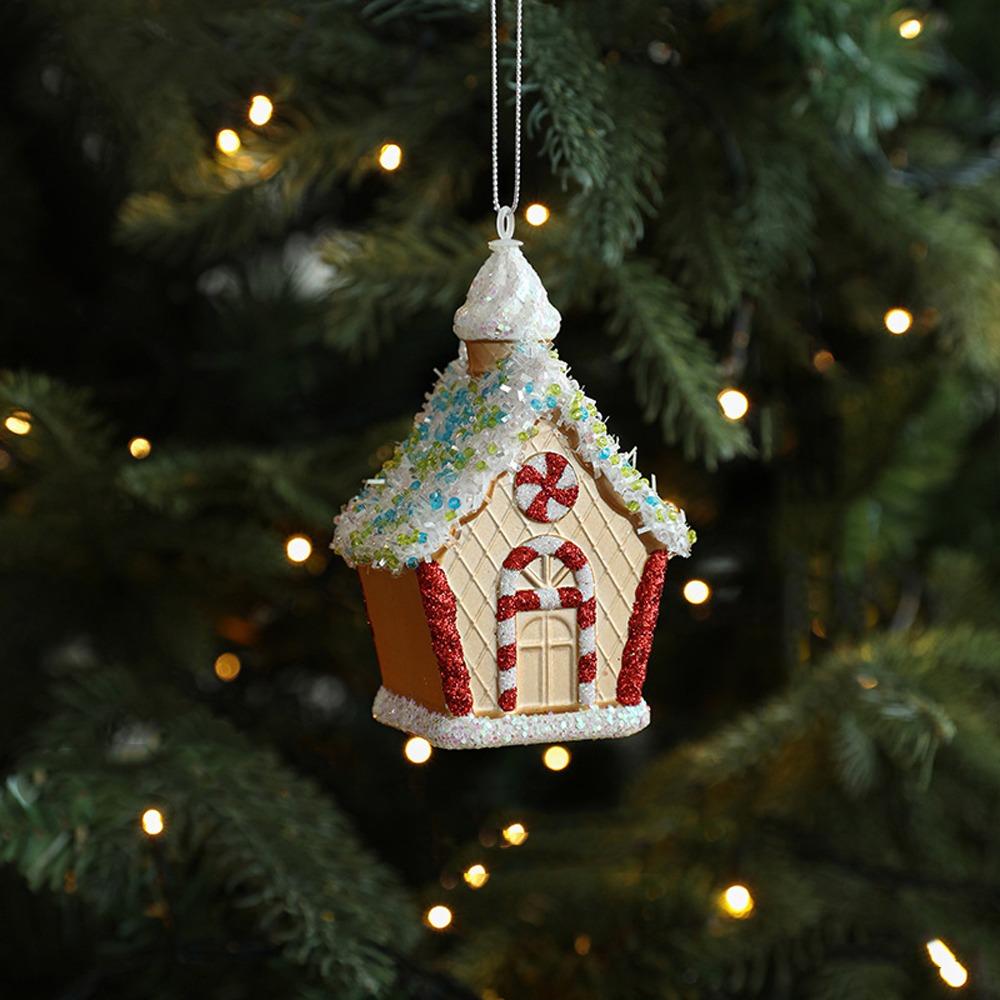 Gold Little Bear Squirrel Ornament Shimmering Festive Plastic Ornament  Home Decor