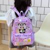 New Cartoon Children's Schoolbag Cute Large Capacity Ultra-light Small Backpack Printed Kindergarten Backpack Bag
