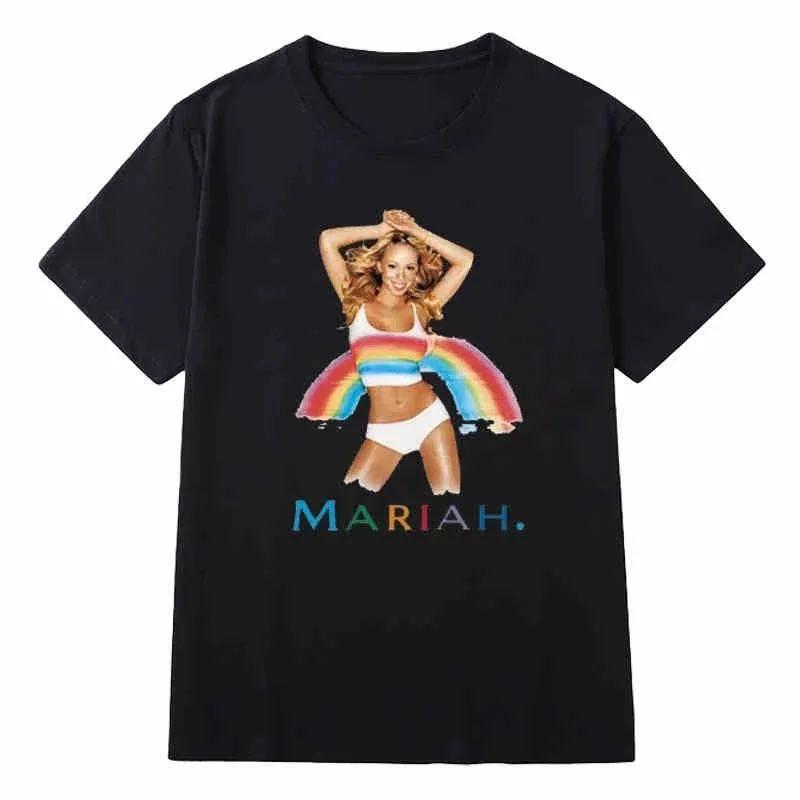 20th Anniversary Edition Mimi Black Tshirt Mariah Carey Liberate Mimi Album Tshirt 2025 Summer Unisexs WomensCotton Tshirt
