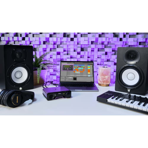 Apogee BOOM USB Audio Interface, 2-in, 3-out (Headphone 0 Ohm Output), Compatible with Mac & Windows, 24-bit/192kHz with Hardware DSP, USB Type-C, Ide