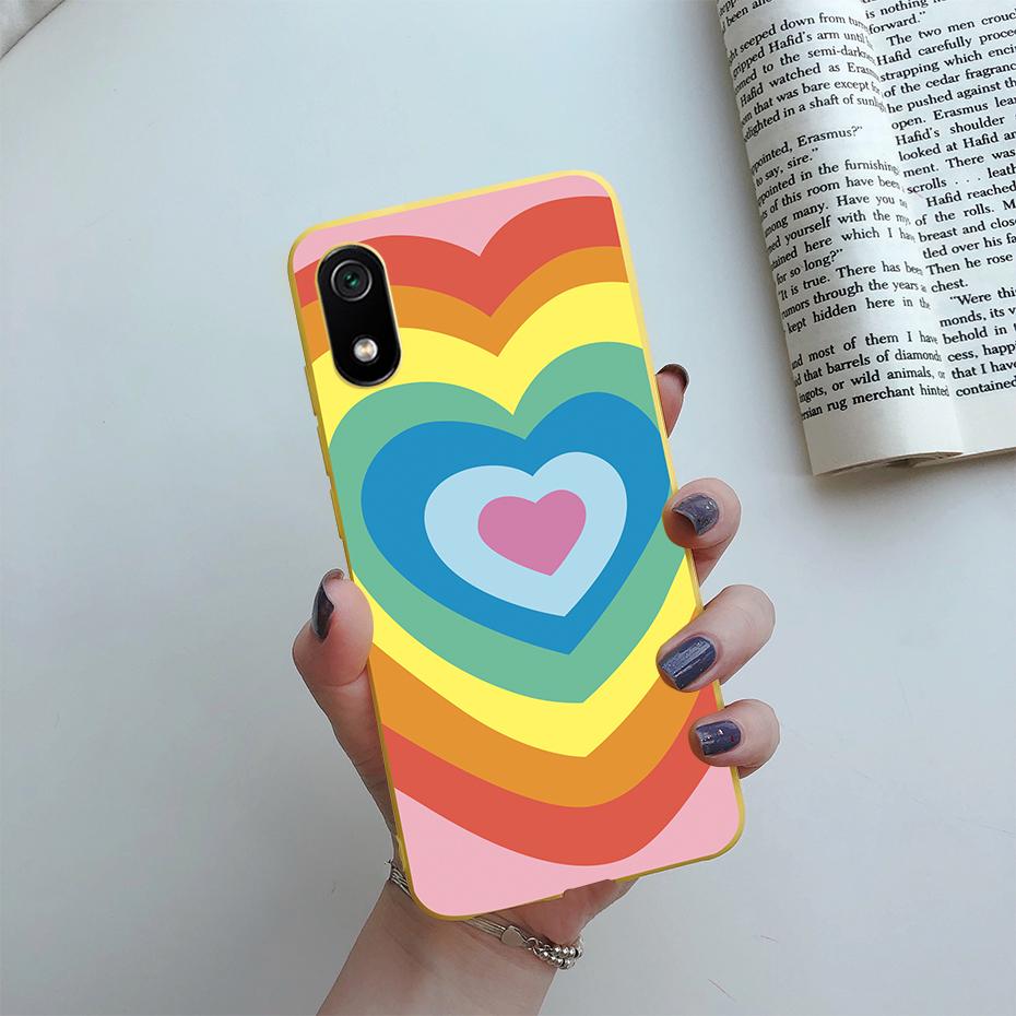 For Xiaomi Redmi 7A Case Daisy Sunflower Painted Soft Silicon Phone Back Cover Cases For Xiaomi Redmi 7A 7 A Redmi7A Case Fundas