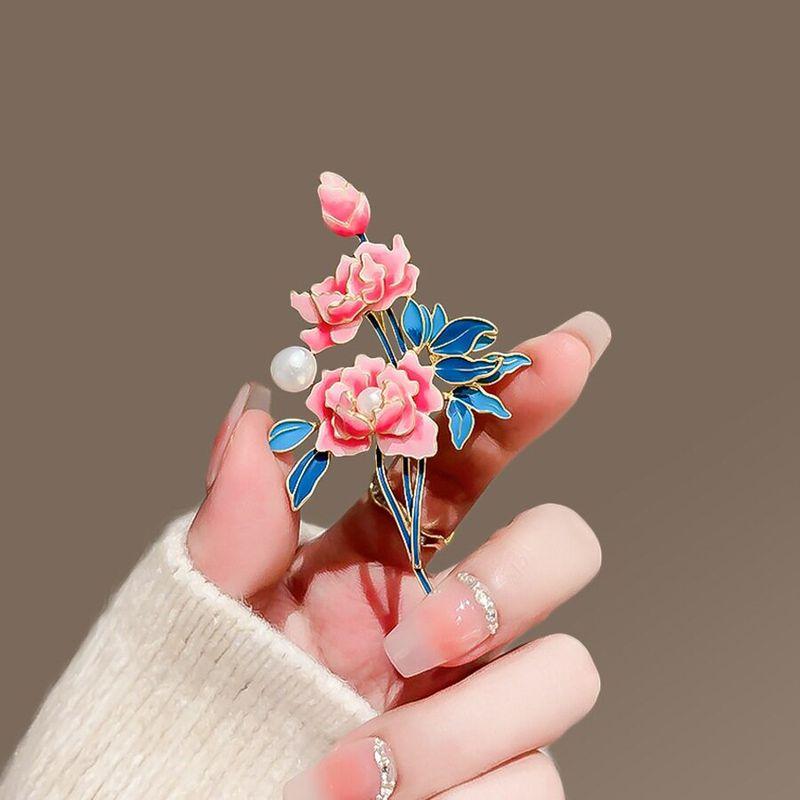 Fancy Design Fashion Fashion Maple Brooch Female Super Flash Rhinestone Leaf Pin Suit Coat Corsage Accessories