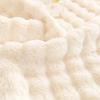 Bubble Imitation Rabbit Fur Plush Sofa Slipcover Non-Slip Soft Sofa Towel Couch Cushion Seat Cover For Living Room Modern Home