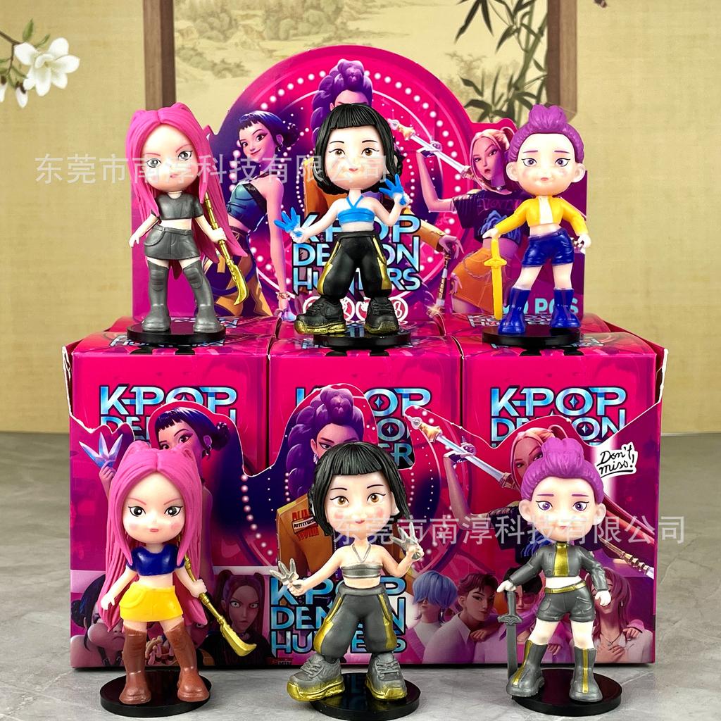 K-pop Korean wave Q version witch hunter star figure doll game merchandise tide play blind box ornament model