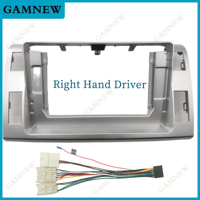 10 Inch Car Frame Fascia Adapter Cable Wire Harness Android Radio Dash Fitting Panel Kit For Toyota Previa 3 XR50 Estima Tarago