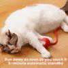 Cat Interactive Ball Toy Automatic Rolling 3 Modes Cat Toy Ball USB Charging Cat Self-Play Ball with Rope for All Indoor Cats