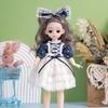 Langhaar Prinzessin Ankleiden BJD Puppen 1/6 SD Prinzessin Make-up Kugelgelenkpuppe Kleinkind
